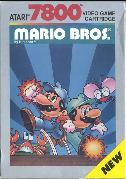 Mario Bros. (USA) 7800 Game Cover